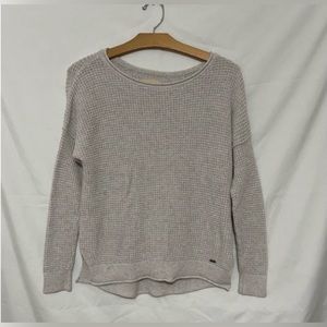 Women's Hollister Waffle Knit Sweater (S)